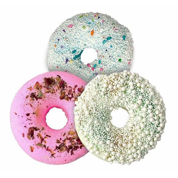 3 Pack Garb2ART Cocktail Donut Bath Bombs Gift Set - Picture 1 of 4